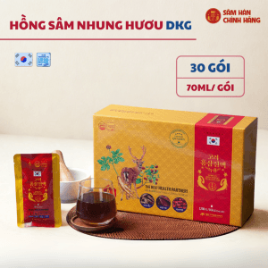 Hồng Sâm Nhung Hươu Hàn Quốc (70ml x 30 gói) – Daedong