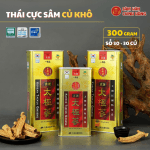 Korean Taekuk Ginseng (Thiên sâm) 300g – số 30 (30củ) – Daedong